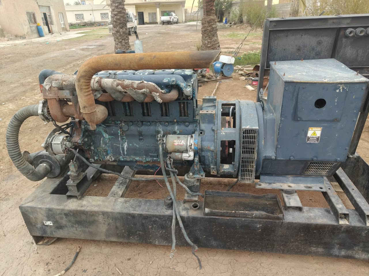 للبيع مولد دويز الماني ابو الصاروخ توليد ستامفورد 125 كيفي شغال بشرط لاصرف ولا بخار  ***********
