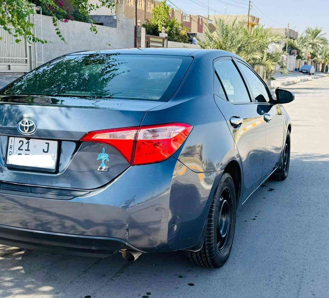 كورلا رقم سليمانية انكليزي موديل 2017 فئة LE  ... 
مكينة 1800 ... 
كير ومكينة وتبريد مكفولات ... 
حدادية جديدة ... تخم تاير ... 
شاشة كبيرة ... كامره ... 
السنوية جديدة لنهاية 2029  ... شرط التحويل ...
السعر 115$ وبيها مجال للطيبين ... 
مكان السيارة ... ديالى ... المقدادية ... 
الشراي يتصل على الرقم  ***********  ... بغداد, العراق
