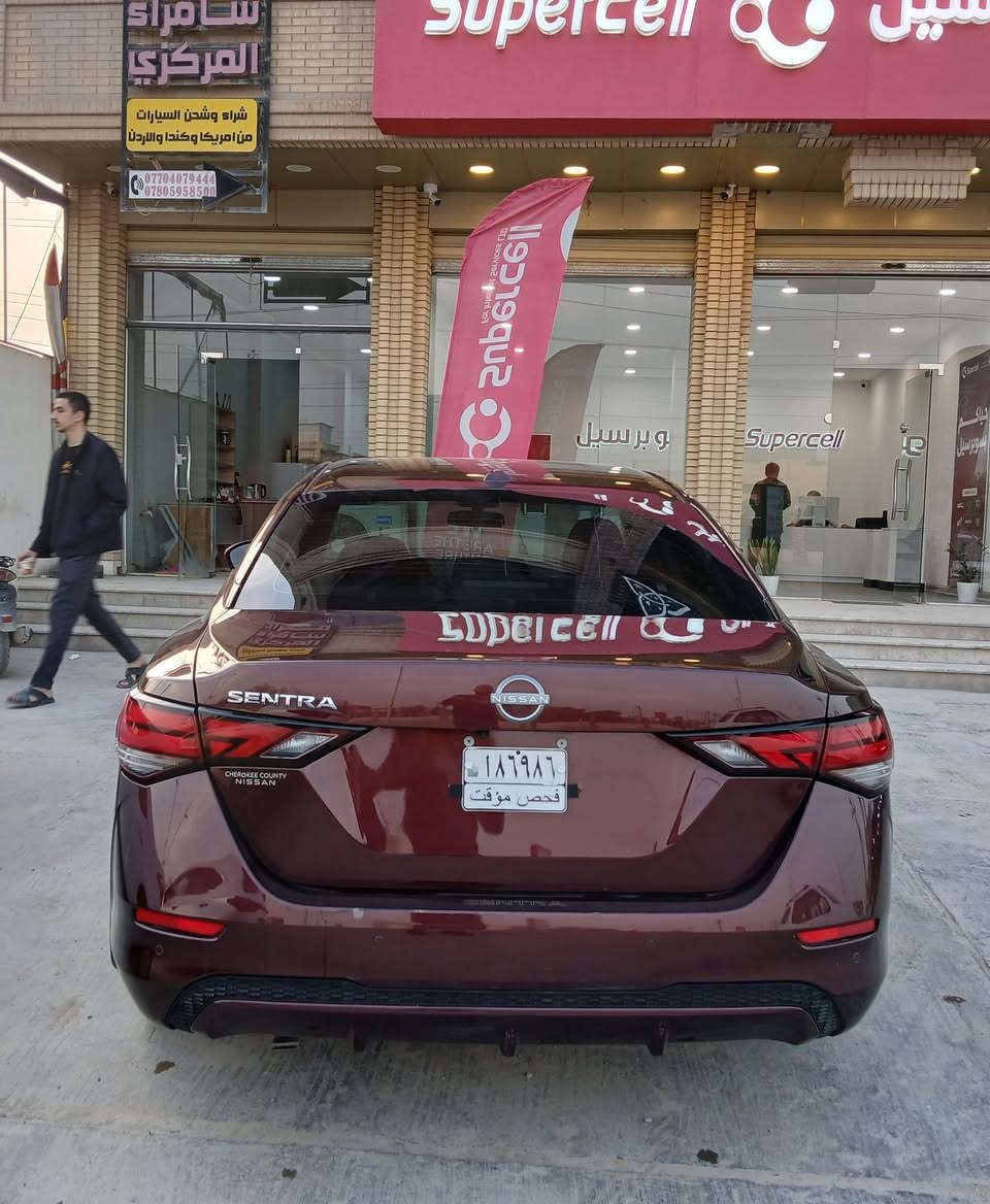 نيسان سنترا SV دخول جديد 
موديل 2025 
ماشية 18 الف ميل 
الضرر من الامام فقط بونيد 
السعر : 140 وبيها مجال خفيف #بدون_رقم 

الموقع صلاح الدين/ سامراء 
للتواصل : ***********
