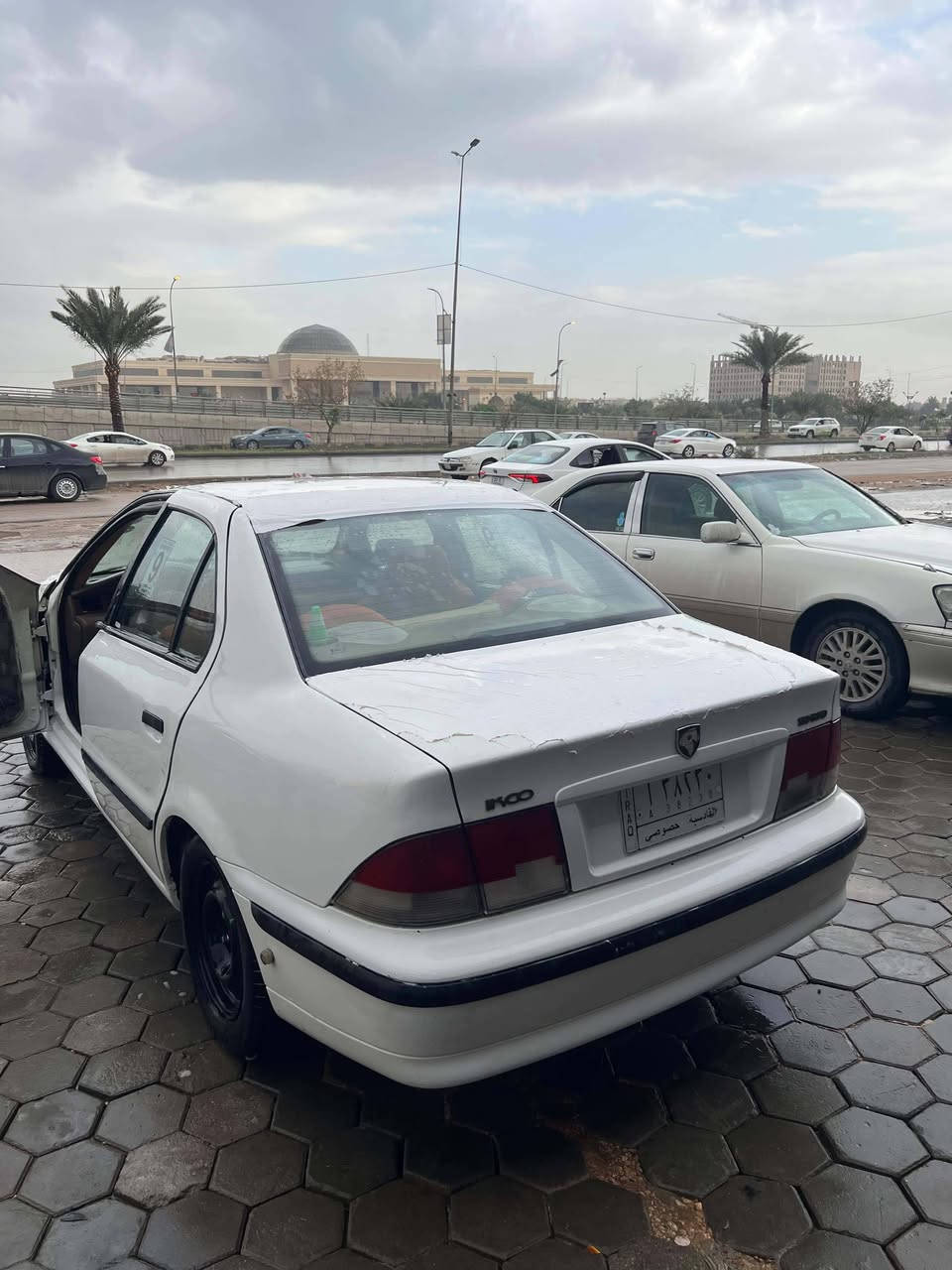 سمند موديل 11رقم قادسيه السياره بيه ضربه صوب السايق بابين والجاملغ الخلفي معمرات وتعميرهن حلووو دوخل حلوه راعيه بنجف يريد مداور السعر 28بيه مجال اتصل وتدلل *********** مكاني نجف قريه الغدير
