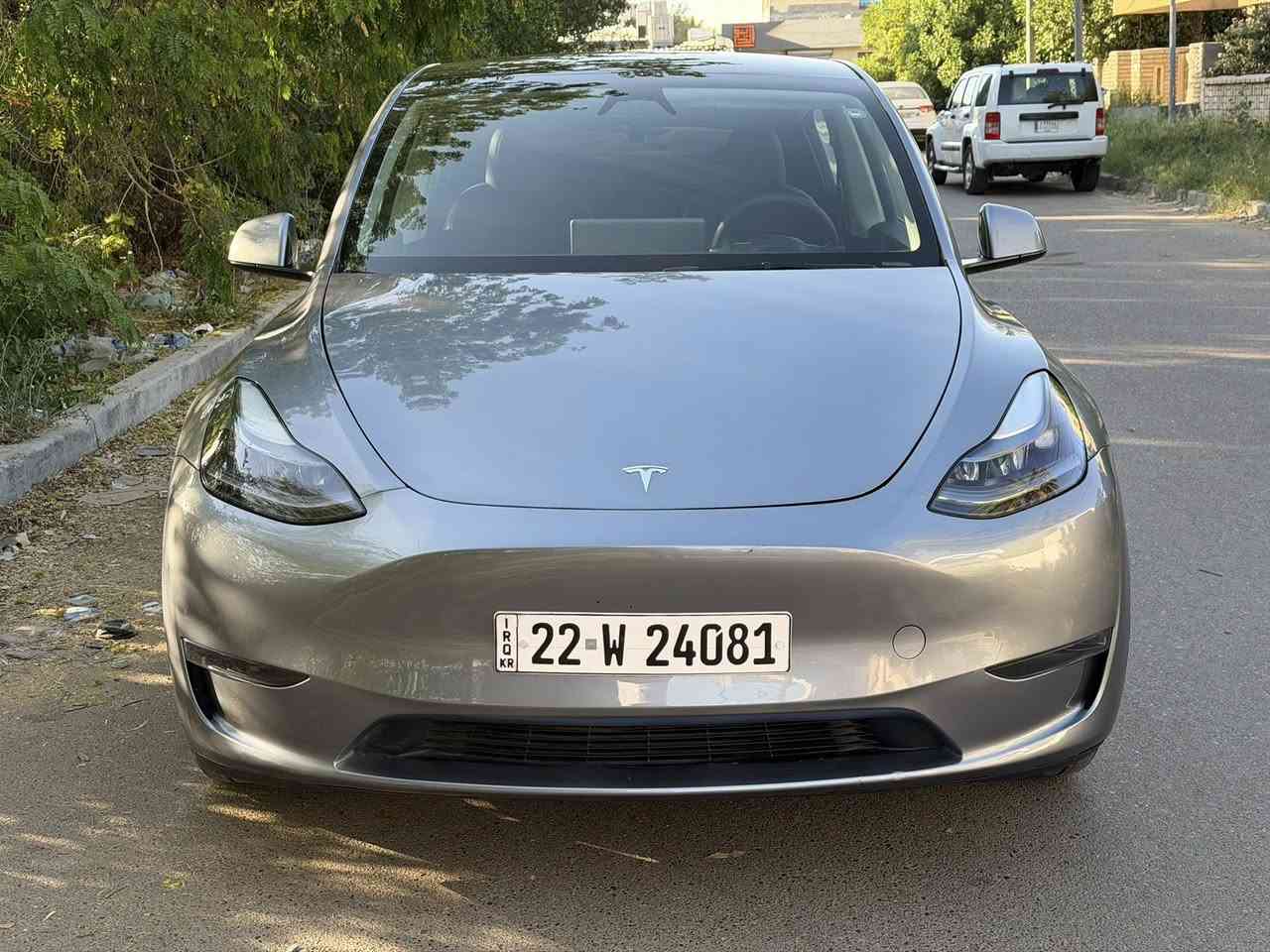 Tesla Model Y 2025 Long Range
العداد:- 3.000Mile شبه زيرو
أعلى كيلو متر بالشحنة الوحدة 570كم

أون لاين اخر تحديث 

الحادث:- قطعة وحده جاملغ مبدل أصلي نفس اللون بس صبغته
أيرباك مقاعد وبرده  مصلح
( صور الحادث مرفقة )

عليها ويل BBS Forged أصلي 
أطارات كونتنل مبطن
سيارة كلش جديدة ونظيفة

السعر 23.800$ 
وبيها مجال بسيط

الموقع بغداد الاعظمية
***********
