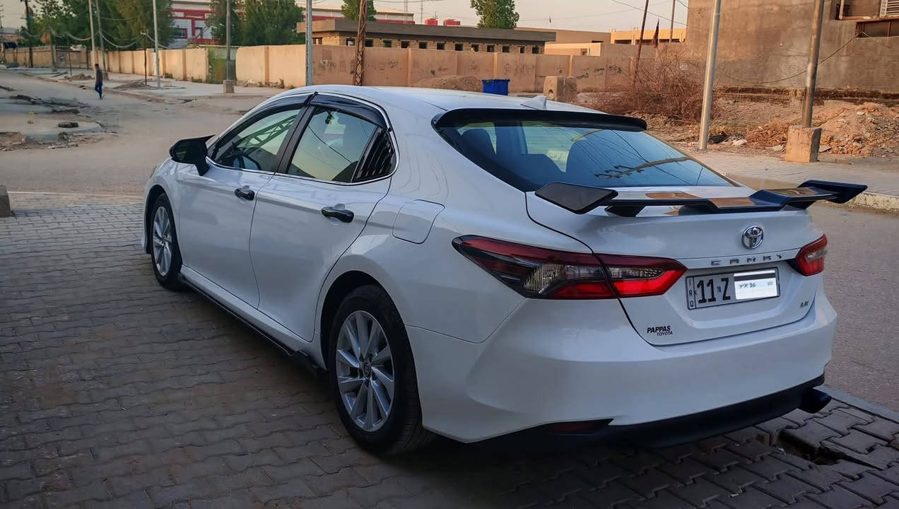 🛑 تويوتا كامري  Le 2022 بانزين فقط
رقم بغداد بأسمي

مواصفات : LE👇
شاشة، كاميرا، تحكمات ستيرن، تحديد سرعه، رادار، تحديد مسار،. توقف ذاتي، لايتات  LED

ضررهـا:  بنيد فقط  مبدل  ✅ 
صورة الحادث مرفقة
السيارة بدون قطرة صبغ
ايرباك كلهن راجعات سستم

⛔ السعر :-  خاص

🛑 العنوان : كربلاء او بغداد

الاتصال
***********
***********
