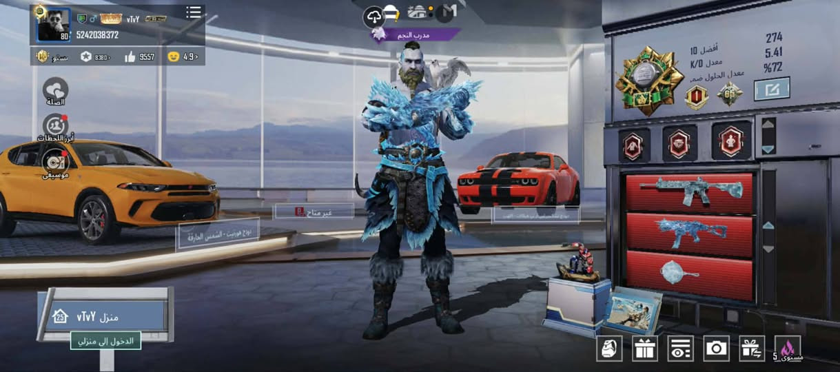 السلام عليكم حساب ببجي قوي البيع السعر 325 الرقم *********** الحساب كدام العين
