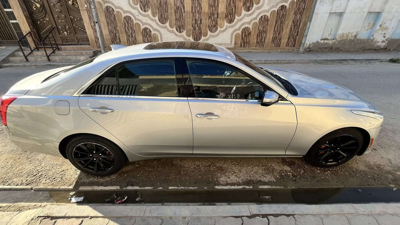 ‏luxury فئة cts 2019 كاديلاك
مواصفات 6 سلندر سلايد للبيع أو المرواس حسب الرغبة ) المحرك : V6 3600 
السيارة دفع خلفي RWD 
( sport Jl
موآصفآت :
- بانورما
-   لآيتات متحرك مع ستيرن السائق
-   قاصة لمس
-   شحن وايرليس
-   فتحة سقف
-   جميع التحكمات بالدشبول لمس
-   كشن كهرباء سايق وسكن + ستيرن كهرباء
-   كشنات تبريد + تدفئة
-   جامات اوتوا أربعتهم
-   لآيتات ترحيب بالمري وبالبيبيان
-   كشنات جلد طبيعي مال شركة مملعوب بيهن
-   تبريد قطعتين
parking حساس رادار -
-   حساس رادارات مري جانبية
-   كشن سائق هزاز (معروف بالكديلاك ) للتنبيه لمن تتقرب من سيارة أو شي قريب يهتز الكشن
-   رادارات أمامي خلفي
 فجوج برمبو
وبعد أكو هواي كلش موآصفات من تجي تشوفها تعرفها
حادث السيارة 
(جاملغ خلفي قطعة وحدة صبغ السيارة )***********  / السعر 158 او بيه مجال
