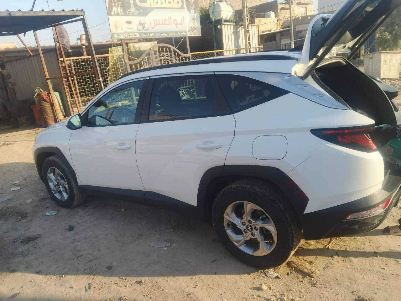 توسان 24 حادثه بنيد ودعاميه ايرباك دركه فقط 

ماشيه 33 الف 

داخل الونين 

فور ويل 

بصمه 

اشياير مري 

رادار امامي خلفي جانبي 

جنطه كهرباء 

كشن كهربائي 

قطعتين تبريد 

كامره دوره

الون ابيض

سعر 188

للستفار ***********
