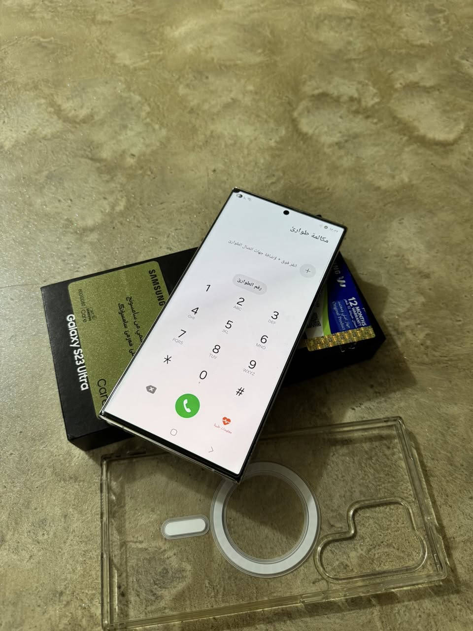 كلكسي الترا s 23 شرق اوسط  ذاكره 256عشويه12نضافه ميه بل ميه بعده بل الزكات شركه فقط بي هاي ضربه وما ماثره على اي شي سعر550 وبي مجال
***********
