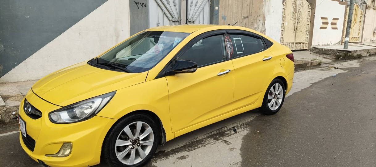 للبيع اكسنت مضلع 2014مابيها اي اضرار فقط تلقيط مال تكسي السعر 95التصال على الرقم *********** ***********
