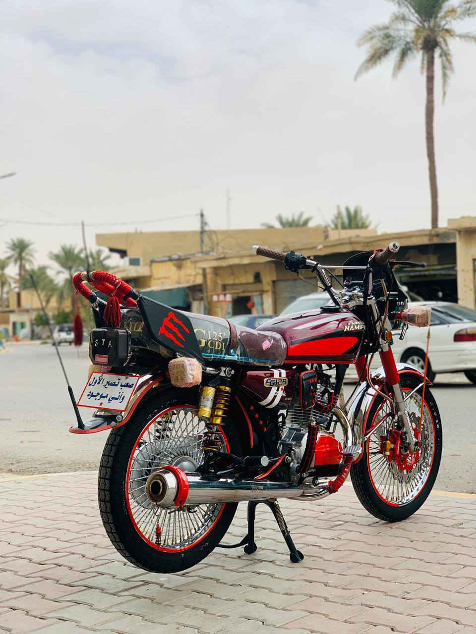 سلام عليكم ماطور نامي برو محسن محرك قطاس دبل غاز خلفي امامي دراجة ما تصرف عليهة  ربع دراجة اخت الصفر  كفالة عامة سعر 750 وبيهة مجال قليل مكان سعدية رقم ***********
