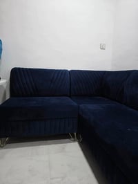 كنب ٧ نفر • أزرق • السليمانية