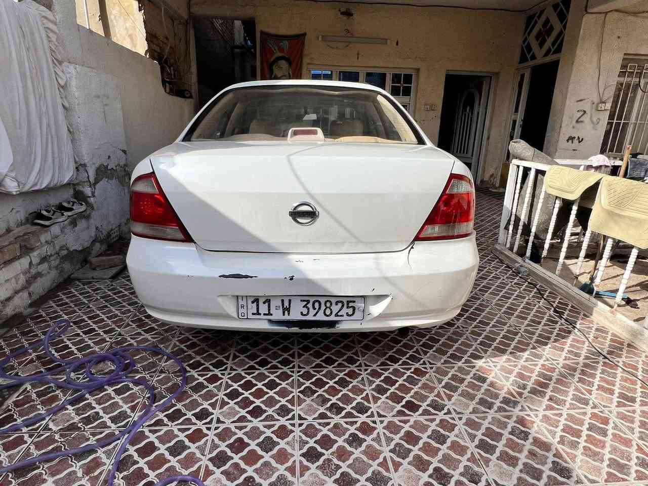 السلام عليكم
نيسان سني 2008
مصبوغه حزام  
تخم تاير 
منضومه زنون 
سيارة جاهزة 
واسط مركز المدينه 
السعر 73$
رقم الهاتف ***********
