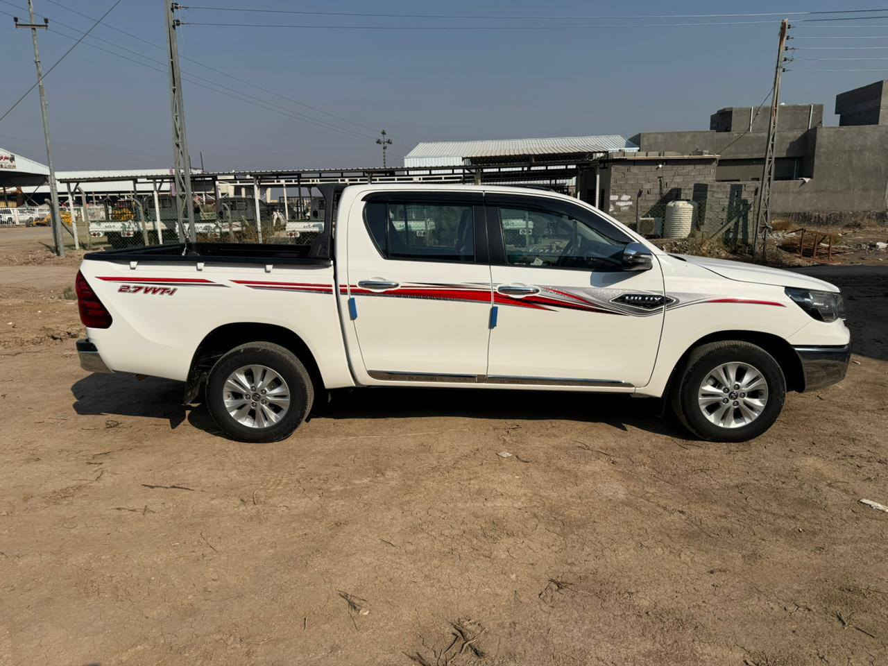 للبيع تيوتا هايلوكس ناصي واتماتيك 2024 فول مواصفات تبريد امامي وخلفي وكشانت ومثبت سرعه شاحنة الا سلكي رقم اربيل تريد وكاله تريد تحويل ماشيه 28 الف مكفوله كفاله عامه عنوان واسط الزبيديه 
***********
