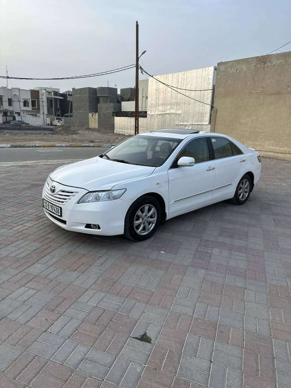 تحية طيبة كامري خليجي
موديل2008 رقم بغداد 

انكليزي الجديدGLX فول 

مواصفات تحويل مباشر

سلايد روفت طكتين تحكم 

استيرن كروز سرعة بردة خلفية 

كهرباء صاج ملكي تبريد ثلج 

تدفئة ويل كب عدد5 طخم 

تاير صدر خلفي امامي 

كير محرك2400 اربعة سلندر

كلة تمام لاتنقيص ولا تبخير

شرط السيارة ناعمة تراي زيروا

بيها ٣ قطع صبغ فقط 

سيارة كاعدة وجاهزة وحلوة

السعر($113) المكان الأنبار 

فلوجة للأستفسار
***********
***********
