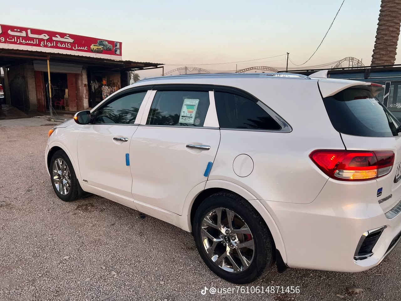 سورنتوا 17امريكي6سلندر فور ويل
فول فول مواصفات السياره بيهة جنطه وجاملغ والتكمه بخ فقط
توحيد لون ويه الجاملغ ااسياره احلى من الصور
تخم تاير محرك ما مفتوح شرط وكير ما مفتوح شركه 
حداديه جديده السياره 190وبيهة مجال 
مكاني بغداد ابو غريب
السونار وصور الحادث بل منشور
***********
***********
