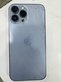 ايفون ١٣ برو ماكس • عوزه ضهر وشاشة • بطارية ١٠٠