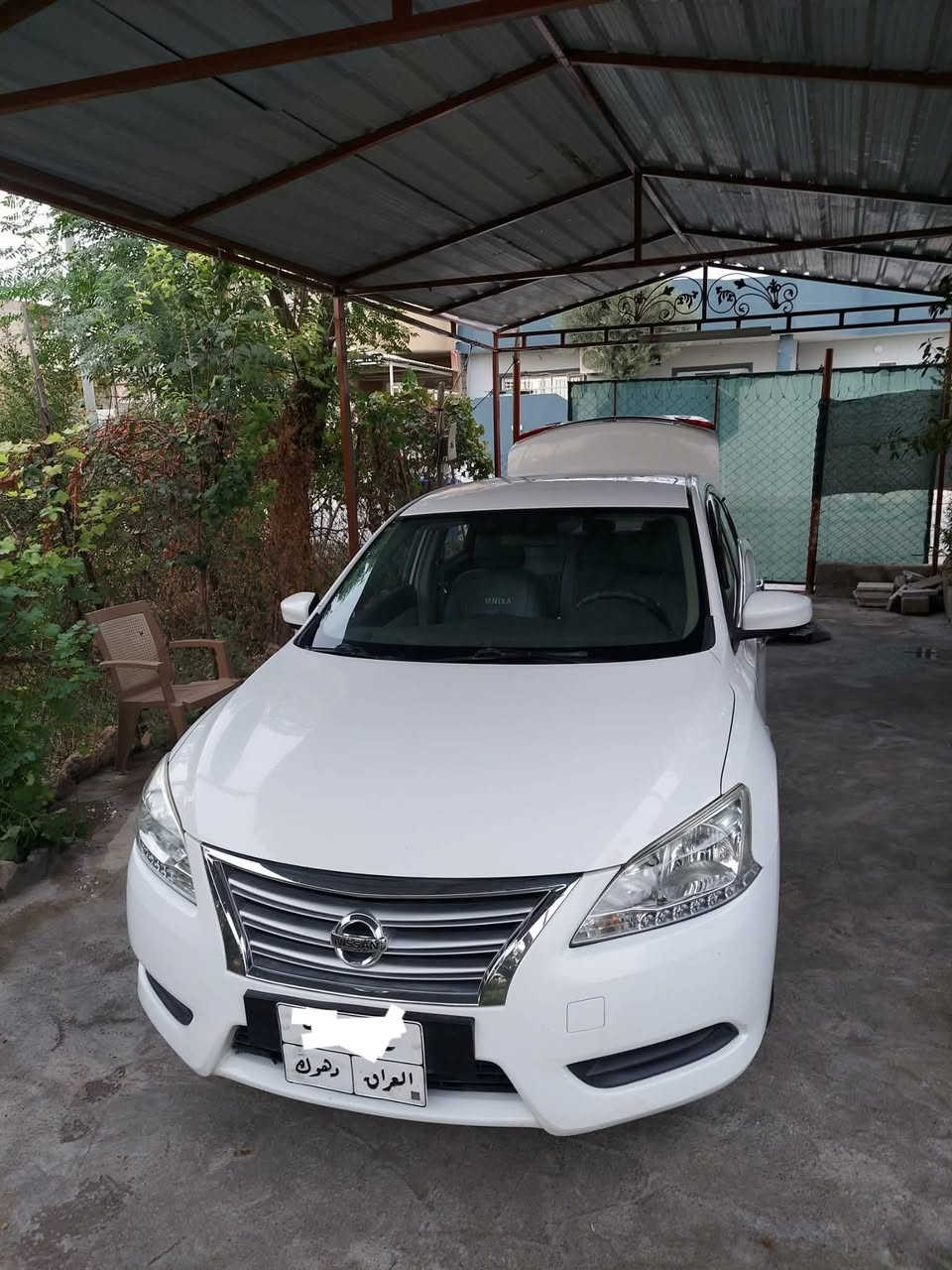 نيسان سينترا موديل 2016 خليجي محرك 16 بدون دعم وصبغ فقط شخطة بالدوسة عليها غرامة 550 الف المكان دهوك فايدة سعر 117 ومجال 
***********
