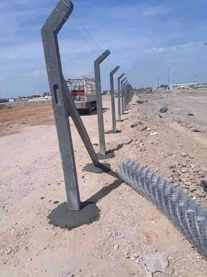 عمل وتجهيز كافة اسيجة BRC
يتوفر لدينا أعمدة كهرباء بكافة الأحجام والاسلاك والضفيره ولمحولات بكافة الأحجام ويتوفر بوري بلاستك بكافة الأحجام أيضاً يوجد لدينا ثيل عشبي وبأسعار مناسبه للإستفسار الاتصال على الرقم *********** يوجد واتساب نعمل بكافة المحافظات
