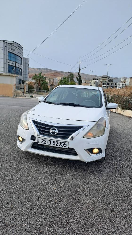 نیسان ڤێرسا  2017 
سەنەوی نوێیە تا 2030 بەناوی خۆمە
3N130N7AP4HL801017ڕەقەم شانسی
تەعویل و وەکالە بەشەرت
گێڕو مەکینە  و تەقەو ڕەقە بەشەرت
چوار تایەو پاتری نوێیە سێرڤسی کامل کراوە
نرخی 98و کەمێک مەجال 
ژ.م ***********
باڵ و دەعامی بلاجکتۆر بیلادی +یەدە نیکل
تەبرید  سارد و گەرم بەشەرت +شاشە ئایپاد
دو پارچە  بۆیاغ +دوو بست ساردی هەیە بێ ناوگرتن كويسينجاك, أربيل
