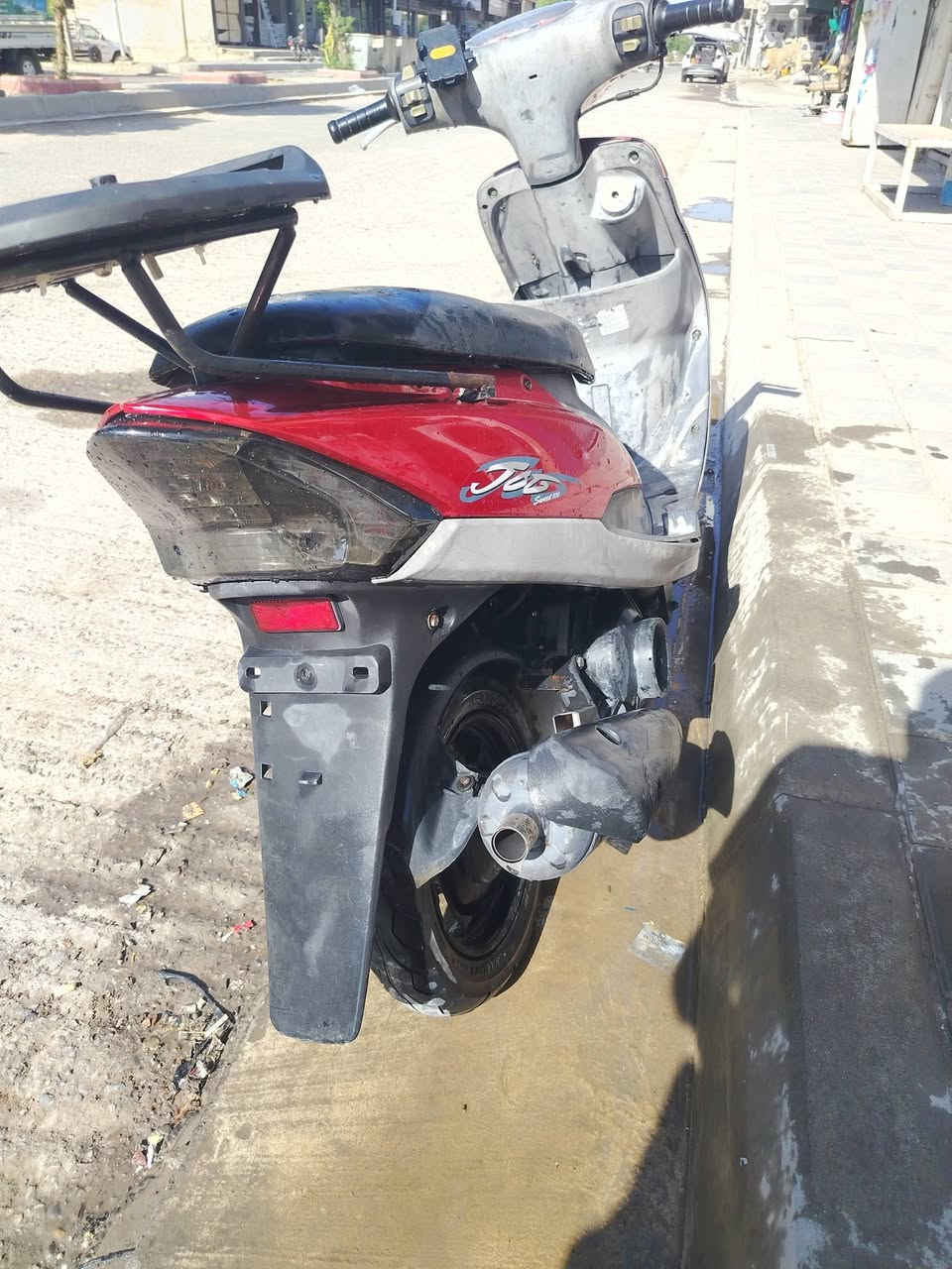 دراجة ماكس للبيع دراجة نضيفة
مكينة ناعمة لا نضوح ولا تبخير
كهربائيات كاملة نكرة سلف
كفرات انضاف تخم تاير جديد
سعرها 460 اوبيها مجال
مكاني بعقوبة التحرير
رقمي ***********
