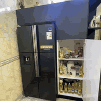 كاونتر +مرشحة+ طباخ للبيع قطع نظيفة جداً الكاونتر يحتوي على انارة داخل...