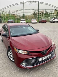 كامري 2019وارد امريكي فئة LE السياره الحادث مالتها موضح بل صور  رقم بغ...