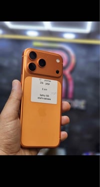 آيفون ١٧ برو ماكس • ٢٥٦ • بطارية ١٠٠