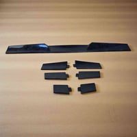 حاجب مطر خلفي • تصميم رياضي • خامة ABS