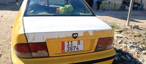 سلام عليكم سمند 2011رقم نكليزي بغداد 
سياره نضيفه مكينه كير خير من لله  مكان بغداد عويريج
سعر 23وبيه مجال رقم ‏‪***********‬‏
