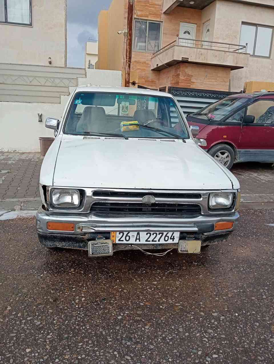 سلام عليكم
بيكم تيوته مديل 90 رقم صلاح الدين الجديد 
محرك كروسيده كير ومحرك مكفول لاتبخير ولا صرف السعر 35وبيها مجال مكان السياره تكريت 
***********
