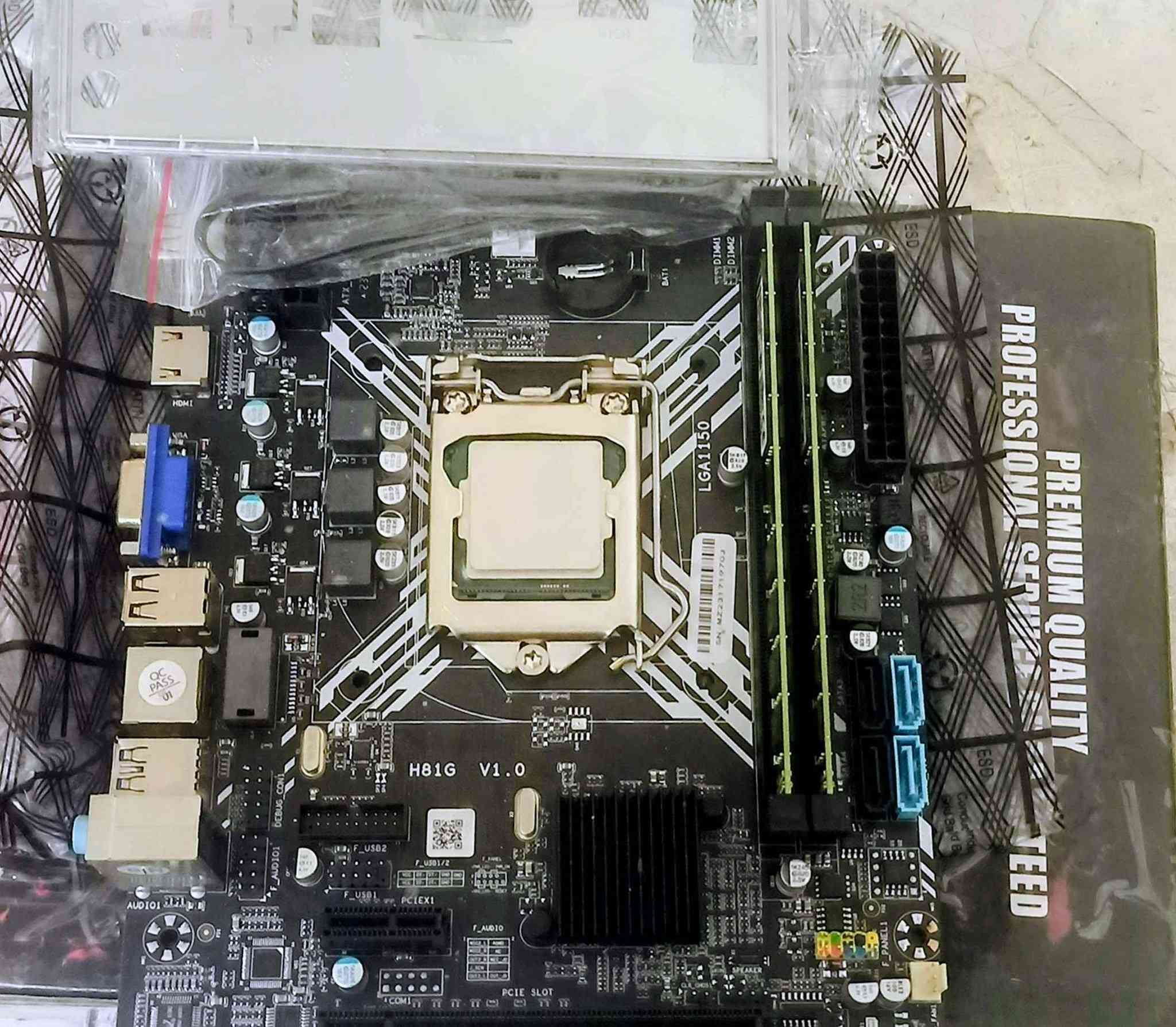 بورد h81 جديد مع الملحقات 
رامات 4+4 g
معالج كور i3 جيل رابع 
السعر 70 الف بغداد, العراق


**إذا كنت صاحب هذا الإعلان وتريد حذفه لأي سبب، رجاءا أرسل رسالة إلى الدعم الفني**