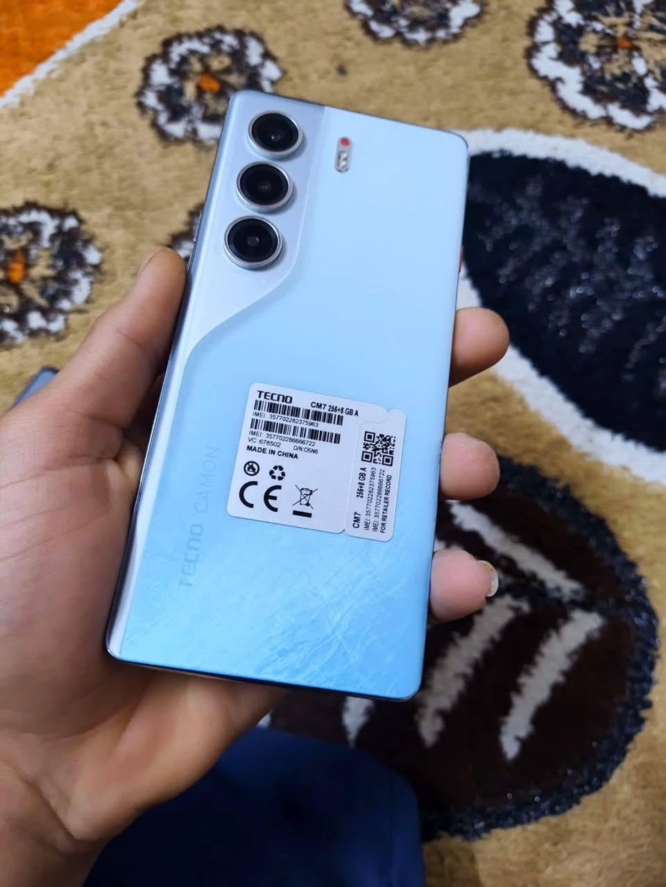 تكنو كومون 40برو 5g
جهاز بي فطر بشاشة مابين

بيع أو مراوس
مكاني بغداد


**إذا كنت صاحب هذا الإعلان وتريد حذفه لأي سبب، رجاءا أرسل رسالة إلى الدعم الفني**