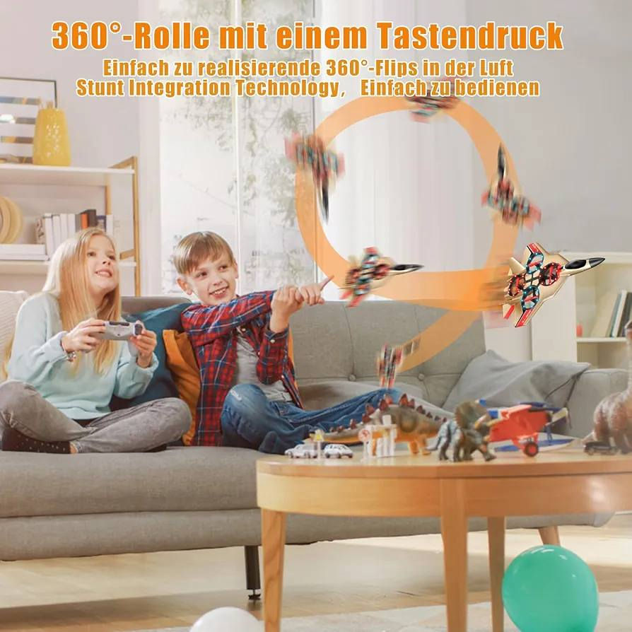 طائرة جونرين للتحكم عن بعد للأطفال، نموذج طائرة بتردد 2.4 جيجاهرتز مع مصابيح LED، طائرة تحكم عن بعد مزودة بمثبت جيروسكوبي رباعي المحاور للأطفال والمبتدئين (ذهبي)


**إذا كنت صاحب هذا الإعلان وتريد حذفه لأي سبب، رجاءا أرسل رسالة إلى الدعم الفني**