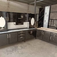 كاونتر المنيوم ٢٫٥م • سنك مرمر ١٫٥م • كربلاء