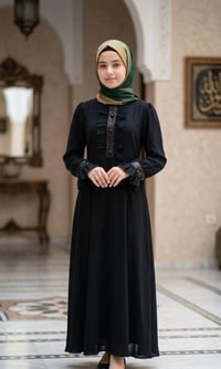 فستان • خامة دبي • مقاس ١٢-١٥