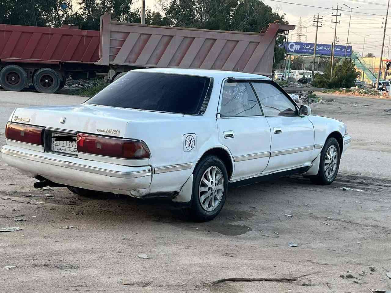 السعر ﴿39﴾ وبيها مجال
الاتصال ﴿***********﴾
مارك عضم موديل ﴿92﴾رقم قدسيه  الماني سنويه لغايه 2028

مكينه وكير  ونجي ناعم مكينه وكير جدد حداديه جديده تخم تاير جديد

ملاحضه السياره  مكفوله من الكص وانقل جثه والضربه القويه السياره حلوه وكاعده  
مكان السياره النجف كوفه
