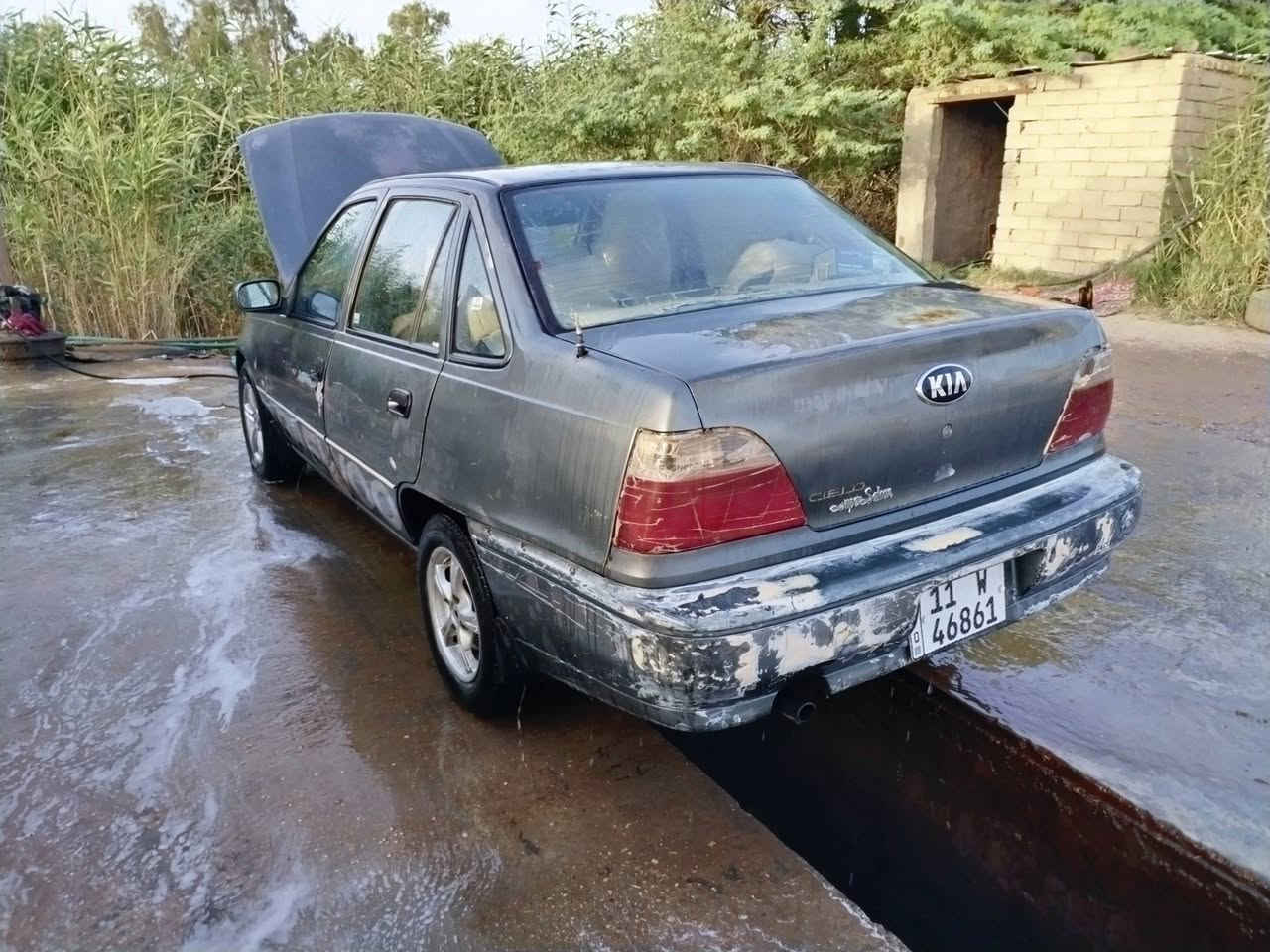 دايو سلو 94 كير ومحرك 1600مفتوح اوتماتيك
كير محرك حداديه كهربائياتها شغاله 
سياره بلاديه لاصبغ ولامعجون
 تحتاج صبغ دعاميات فقط 
سياره جاهزه شغل وأطلع وين مايعجبك
السعر 24$ وبيها مجال 
مكاني ناصريه
الاستفسار
***********

