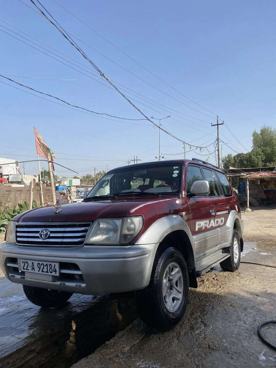 السلام عليكم لاند كروز برادو مديل1997 السياره كفاله ادامه عامه من حداديه تخم تاير كير مكينه بلاديه 6 السعر 90 وبيه مجال المكان النجف شارع المدينه ***********

