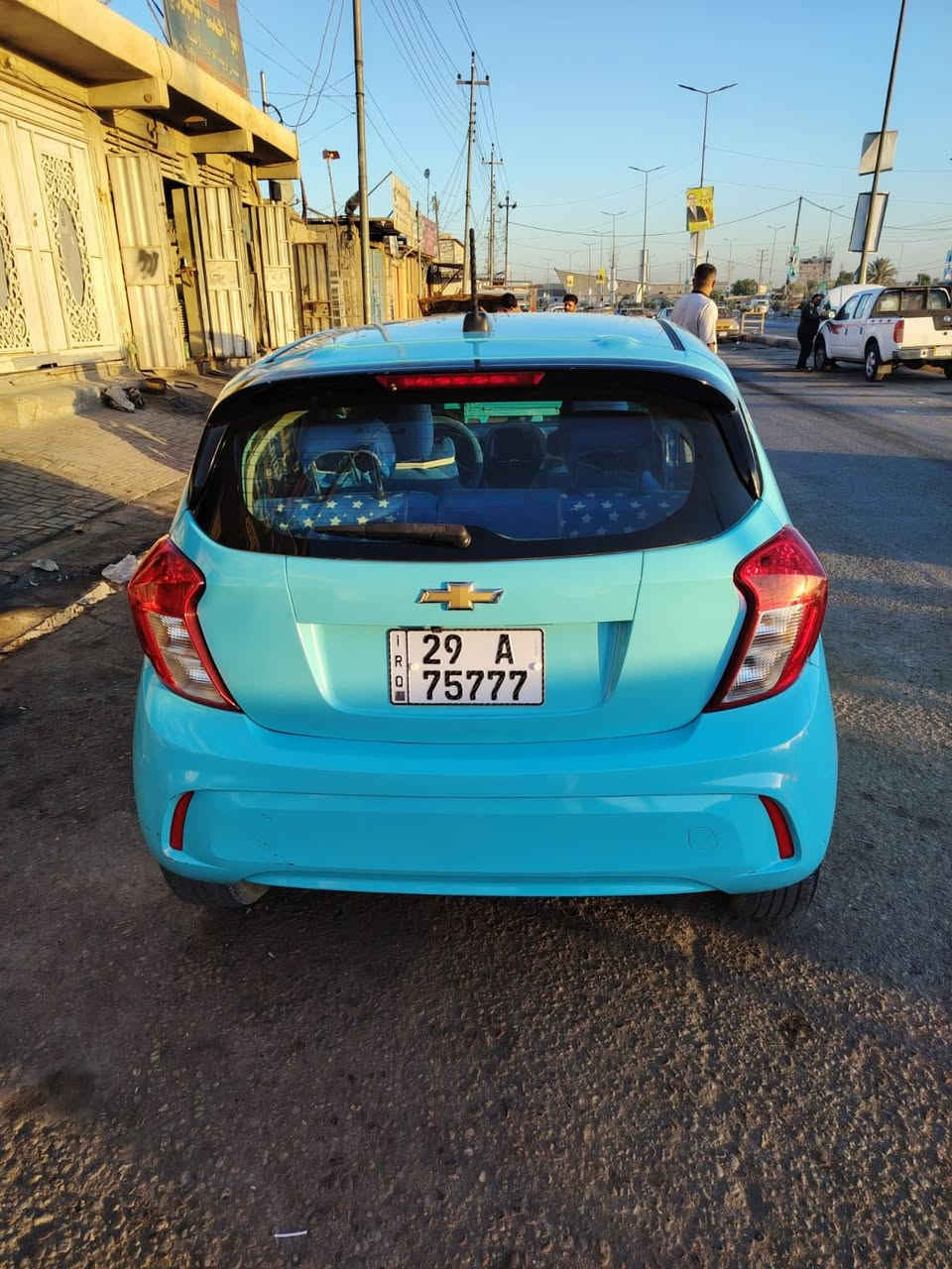 السلام عليكم سبارك موديل 21 لون مميز رقم دولي تحويل مباشر ماشيه 40 تقريبا حادثه ثلاث قطع بدون دواخل جام كهرباء ويل كب مكاني كربلاء السعر 95 //***********
