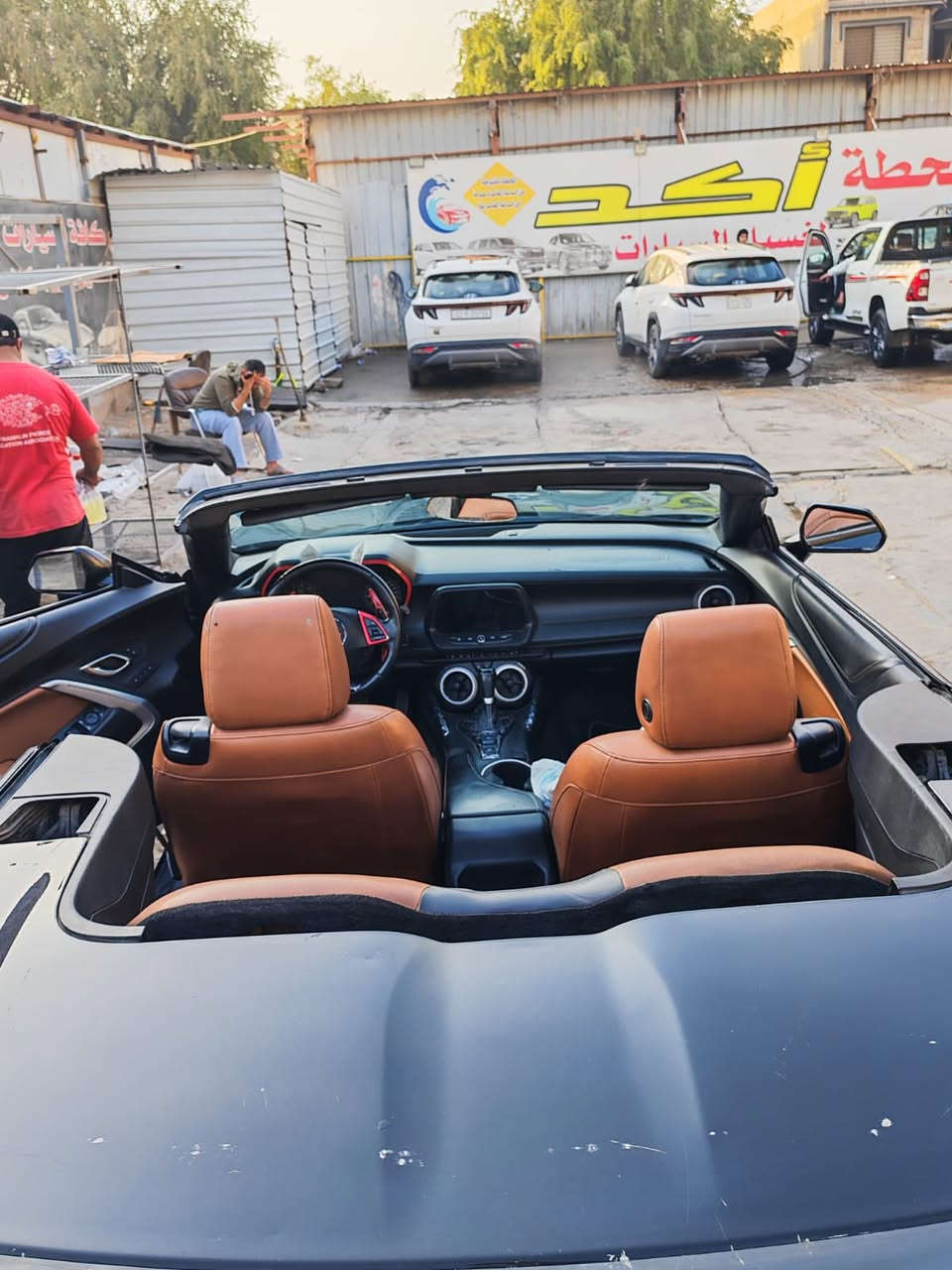 كمارو ss 2018
سياره بحاله جيدة 
كشف 
بصمه تشغيل 
كراسي كهرباء 
تخم تاير جديد 
كير مكينه بحالة جيدة 
ادامه كاملة 
رقم بغداد جديد هزه جديده 
للبيع 
مكاني بغداد كاضمية 
 ***********
