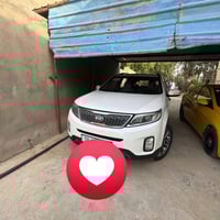 كيه سورنتو البيع موديل 2014خليجي  رقم بابل حساس امامي خلفي الد امامي خ...