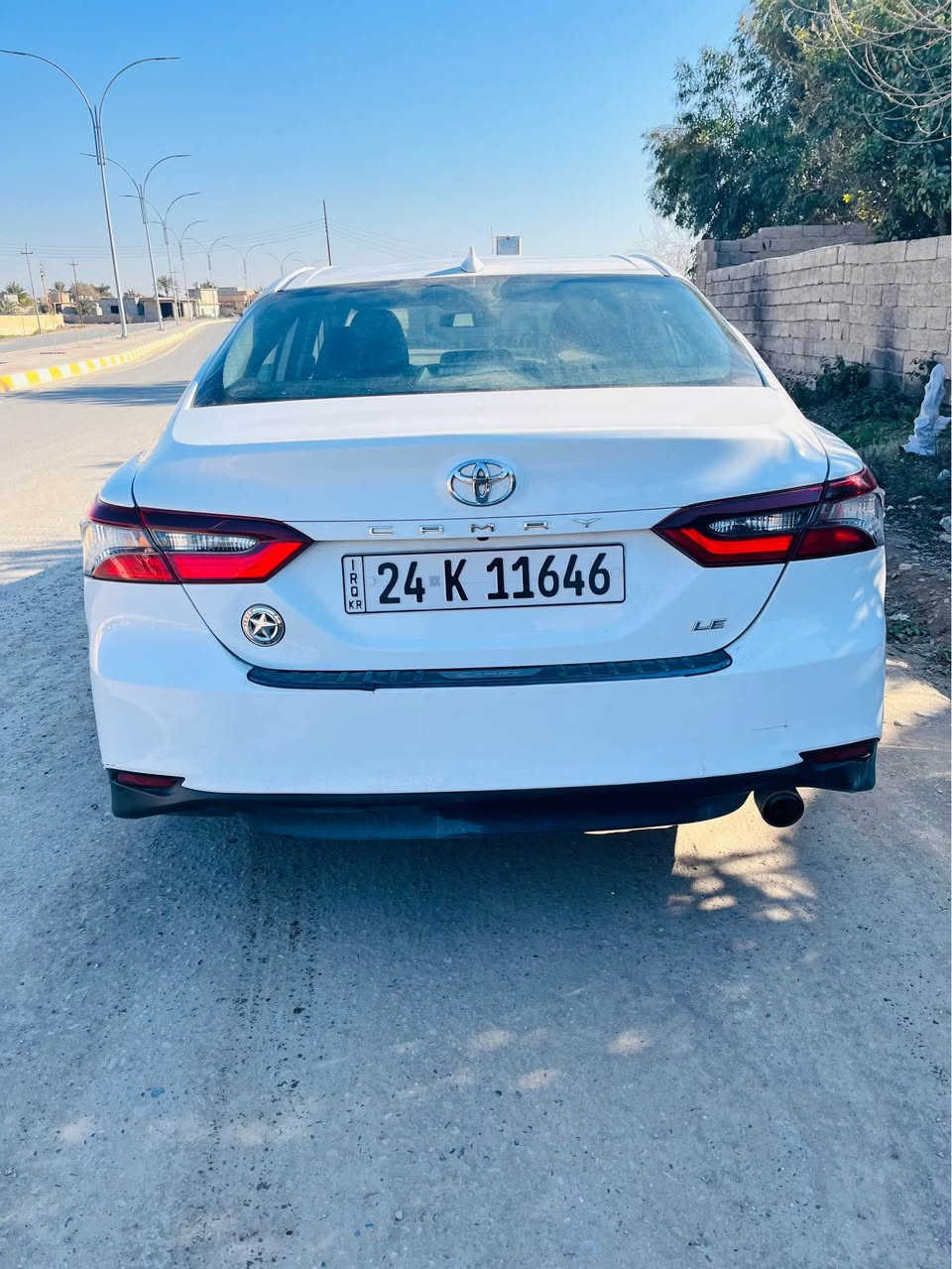 السلام عليكم 
كامري 2021
وارد أمريكي LE
لون ابيضّ 
رقم دهوك دولي تحويل او وكاله مباشر
محرك 2500 كير صدر تخم تاير دبلات امامي خلفي 
تبريد تدفئه كله شرط بلادي 
ماشيه 80mil حقيقي 
حادث خشم البنيد فقط وجاملغ امامي صبغ بدون حادث وربع جاملغ رش
سياره نقص برغي مابيه 
السعر تجي تشوف السياره وتدلل 
مكان السيارة صلاح الدين قضاء العلم 
***********
*********** تكريت, صلاح الدين
