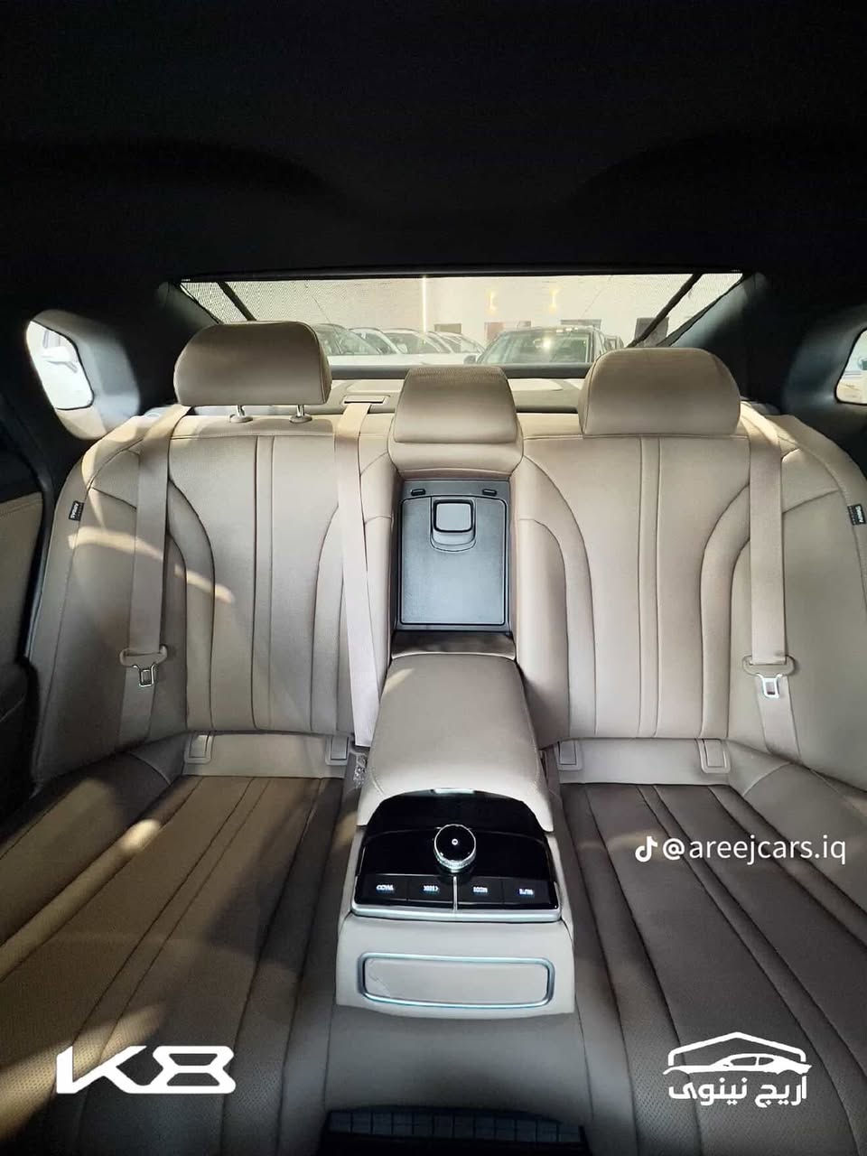 سلام عليكم سياره k8 
موديل 2023 
رقم بغداد تحويل ثاني يوم 
وارد كوري فول موصفات لمتدد 
كشنات تدفئه تبريد كهرباء 
حجم المكينه 2000 تون تيربو هاي برد بانزين 
ضرر السياره جامرلغ مبدل نفس ألون وبنيد صبغ 
سياره نضافته زيرو سياره جديده كير مالته ماوس 
اربع انضمه قياده بردات تضليل بلاديه وباقي تفاصيل اتصل عل رقم *********** 
السعر 220 وبيه مجال
