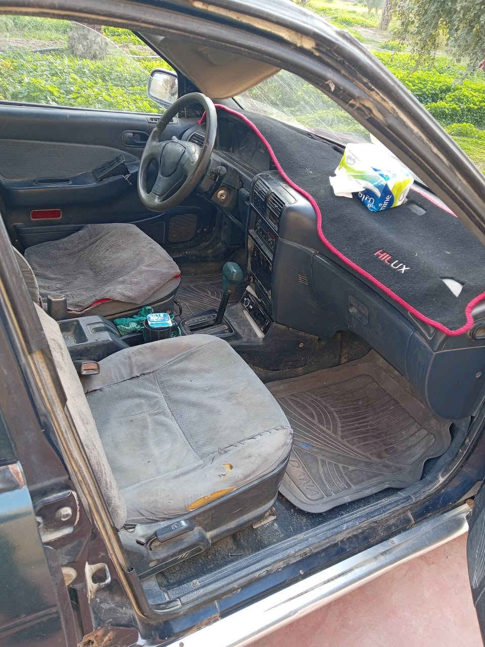 كيا سيفيا موديل 1994 اوتوماتيك مسكر رقم انبار  سياره مكانه بغداد محموديه *********** سعر 23 ورقه
