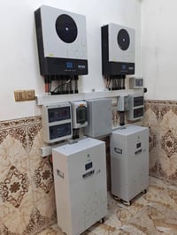 الرمادي • انفيرتر MOTOMA ١١kwh • ألواح لونجي X-10 ٢٠لوح