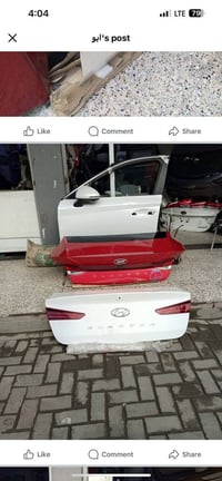 أصدقائي  يتوفر لدينا قطع غيار الانترا ٢٢ فورتي ٢٢ سورنتو  سبورتج  توسا...