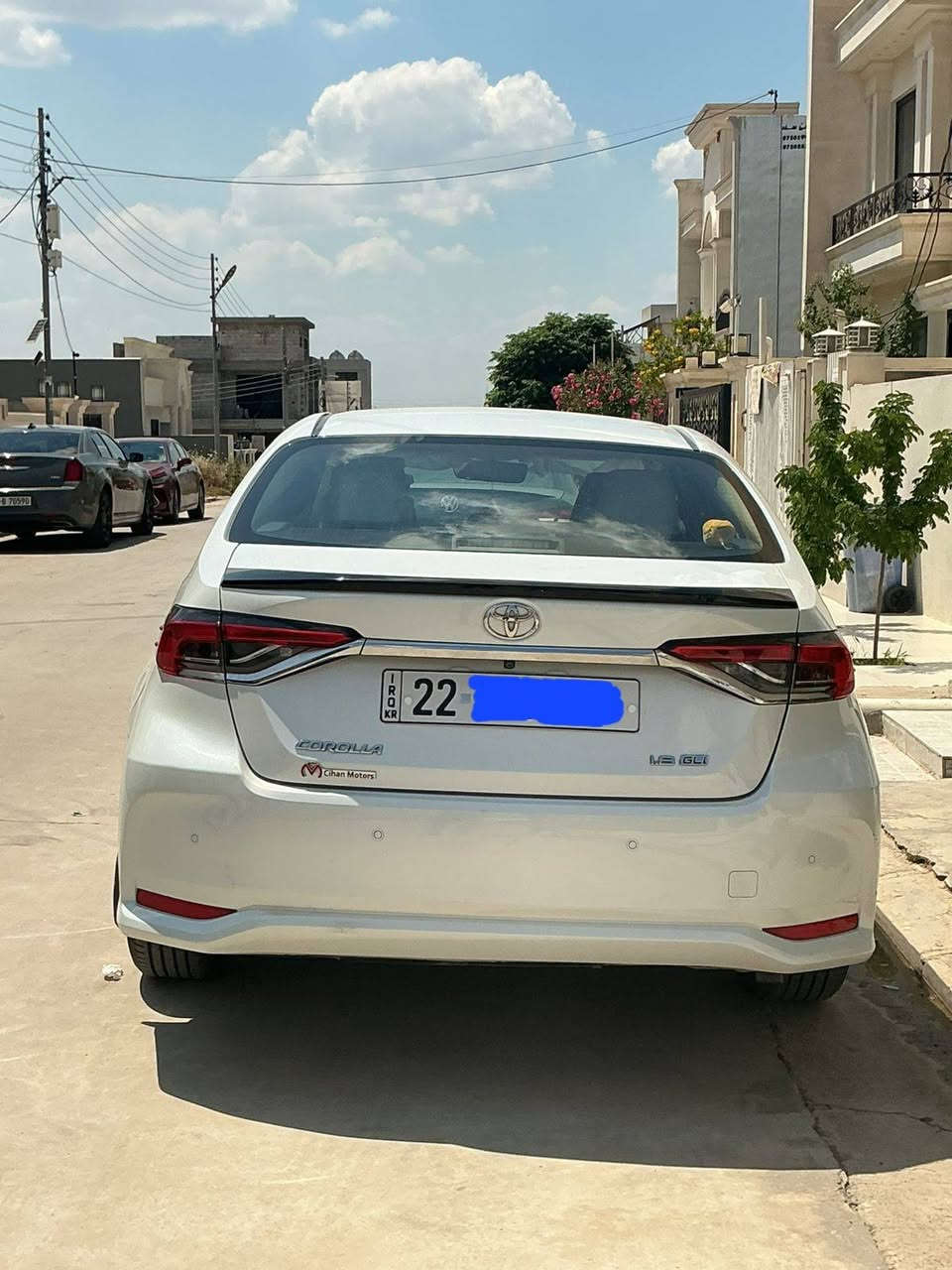كورلا خليجي ٢٠٢٢ جيهان بيها مكفوله من الصبغ ماعدا ربع الدعاميه بلاستك ببها فقط بارد ٣ مكانات بأسمي وكاله تحويل اني بالخدمه ماشيه خطحاليآ ٦٩ الف وقابله للزياده *********** مكاني اربيل عينكاوا أربيل, العراق

