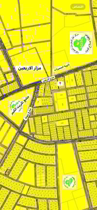 تكريت حي الجمعيه • ٢٤٠م • واجهة ١٢×٢٠