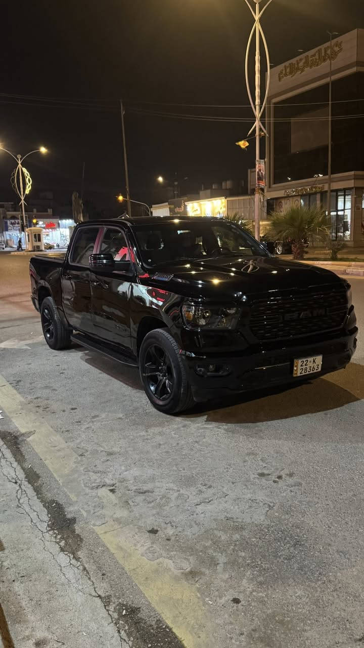 دوج رام بك هورن
موديل 2023
6 سلندر 3600 ايتورك
فور ويل 
شاشة كبيرة 
حساسات من كل الاتجاهات 
باب طويل 
بدي قصير 
ماشية 41 الف كيلومتر 
حادثها باب العبري الايرباك سليم 
السعر 290$
مكاني الناصرية 
للاستفسار ***********
