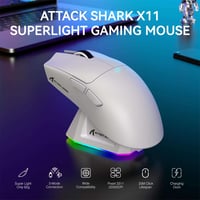 ماوس ألعاب • Attack Shark X11 • ٢٢٠٠٠ DPI