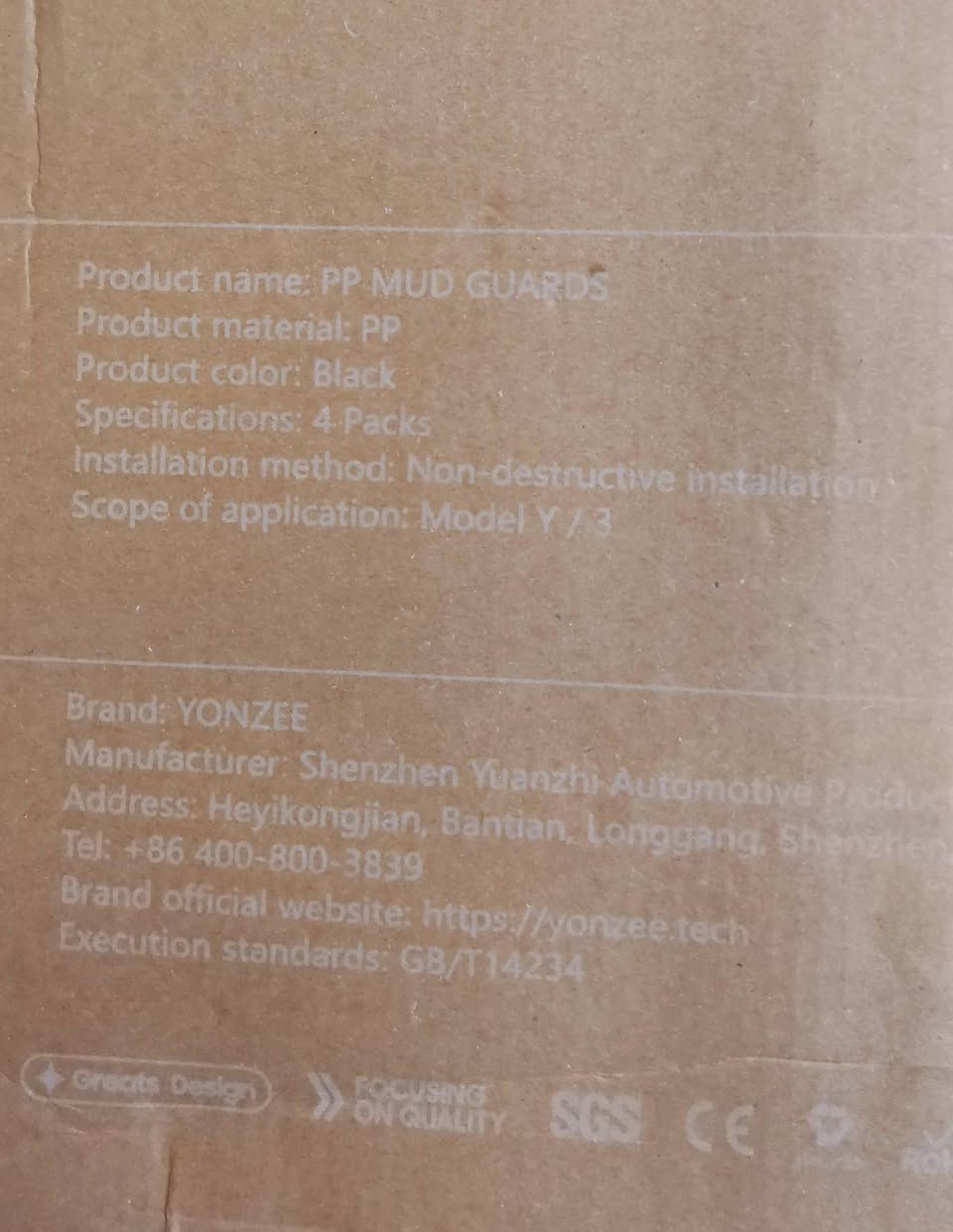 واقيات طين تسلا Y جديده من شركة YONZEE


**إذا كنت صاحب هذا الإعلان وتريد حذفه لأي سبب، رجاءا أرسل رسالة إلى الدعم الفني**