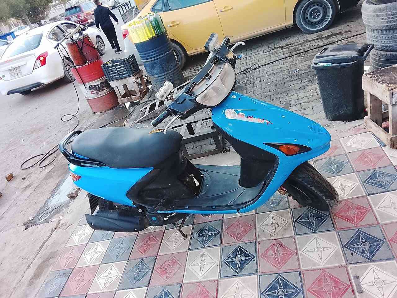 السلام عليكم دراجه فراشه للبيع سعر 350 بيها مجال شيء قليل مكان نجف حي العسكري مفتوحه ***********
